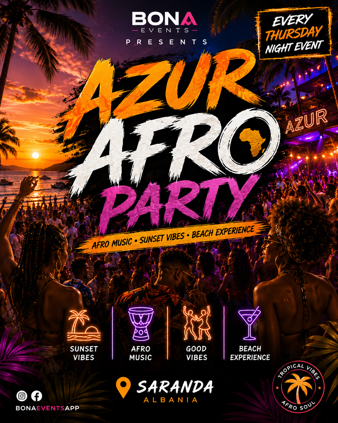 Azur Afro party