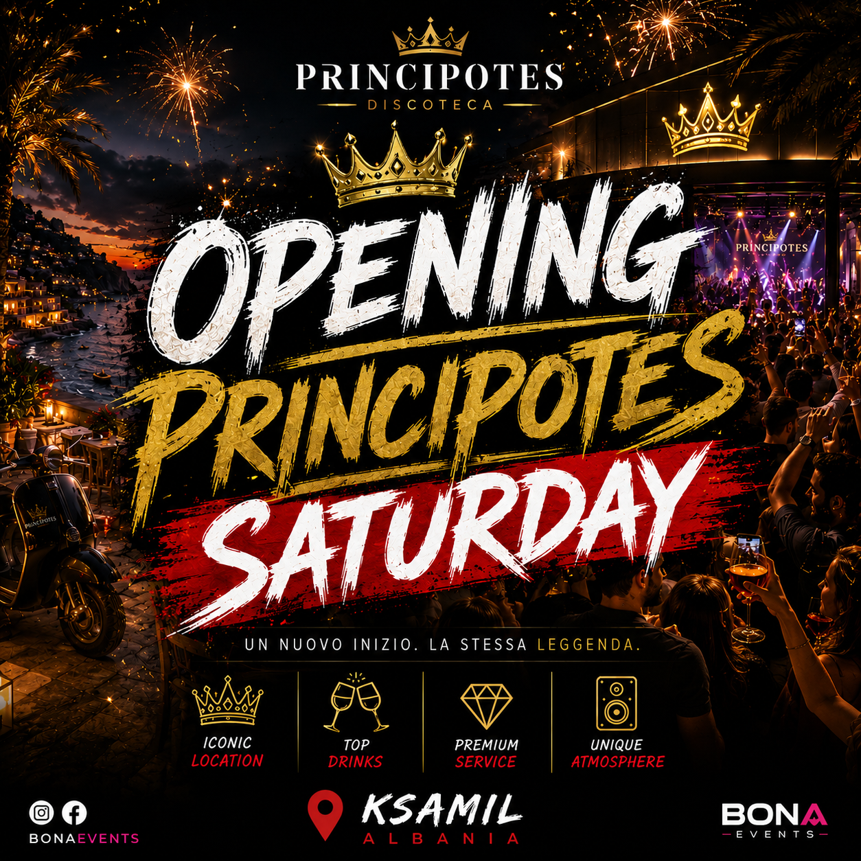 Opening Principotes Saturday