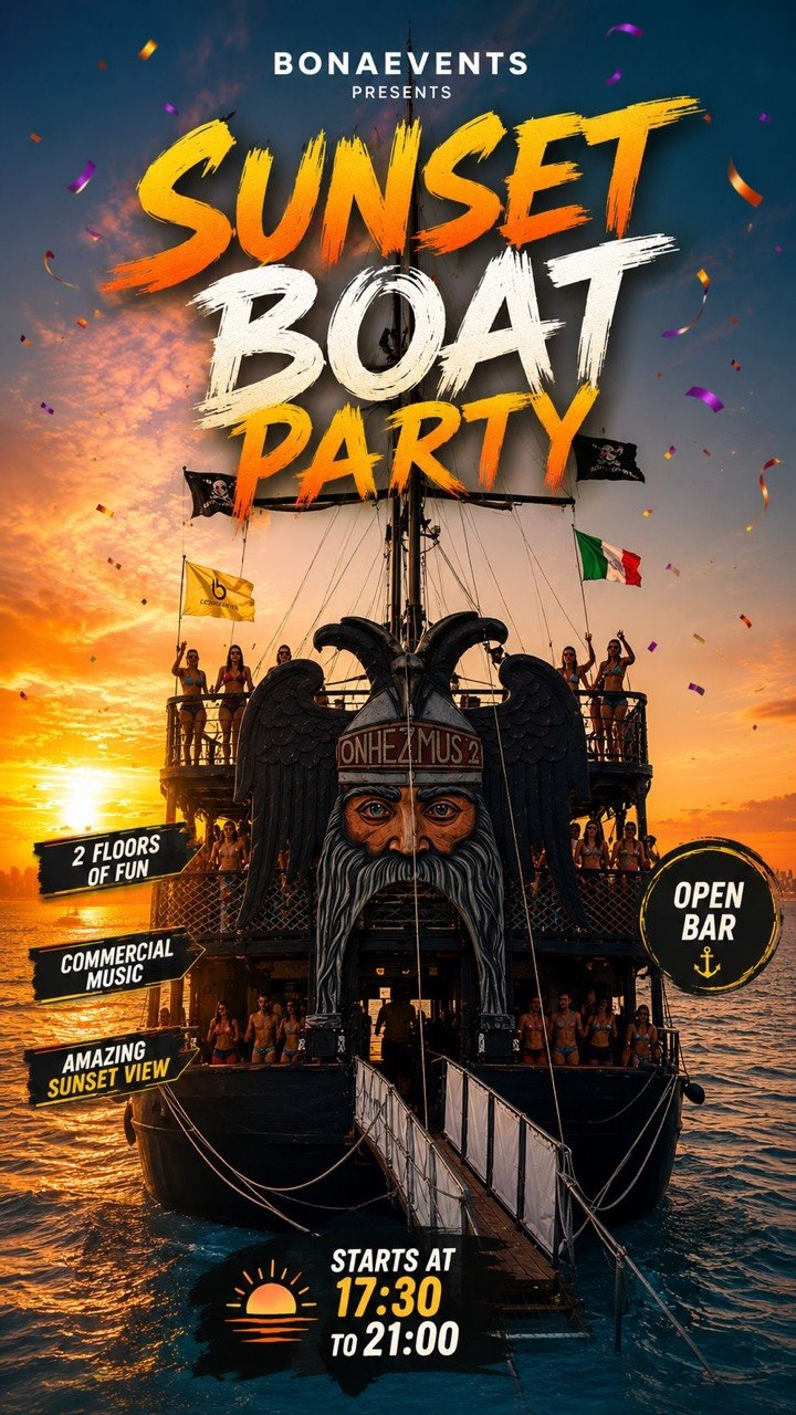 Vikingen Boat Party Open Bar (collab)