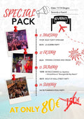 4 Days Pack (11-14 Giugno)